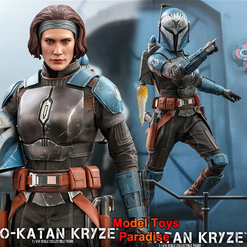 

HOTTOYS HT TMS035 1/6 Women Soldier Bo-Katan Kryze Star Wars Mandalorian Katee Sackhoff Full Set 12inch Action Figure Collection