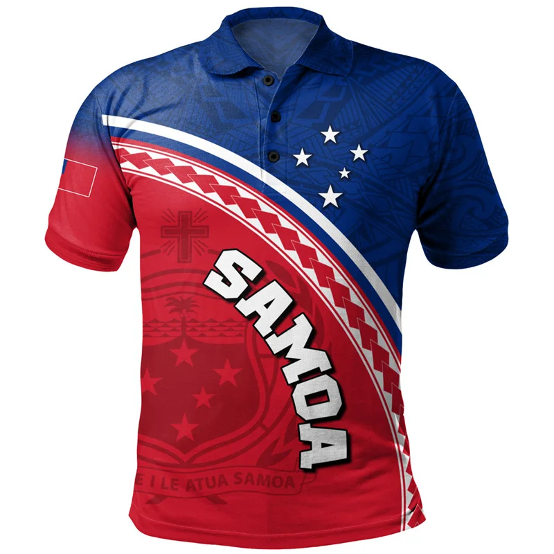 Новинка, рубашка-поло с 3D-принтом в этническом стиле Американского Самоа, рубашка-поло с графическим изображением герба Самоа, мужская одежда-поло
Новинка, рубашка-поло с 3D-принтом в этническом стиле Американского Самоа, рубашка-поло с графическим изображением герба Самоа, мужская одежда-поло