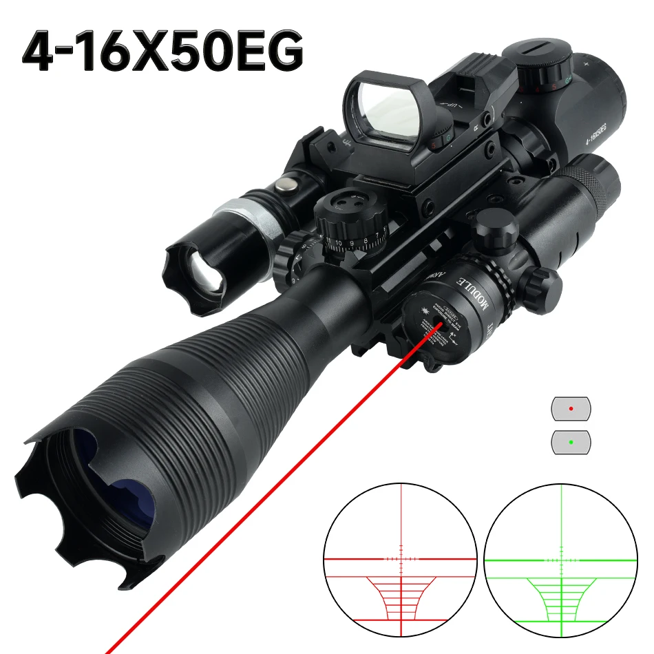 Outdoors Hunting Scope Tactical Adjustable Telescope Optical Reflex Riflescope Combo Focus Sporting Aim Sniper Airsoft Air Gun
Outdoors Hunting Scope Tactical Adjustable Telescope Optical Reflex Riflescope Combo Focus Sporting Aim Sniper Airsoft Air Gun
