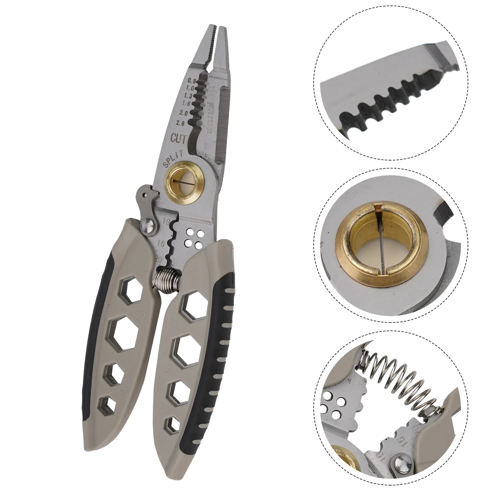 Tool Wire Stripper 1pc Electrician Crimpe Pliers Ergonomic Design High-Accuracy Metal Multi-functiona Sliver New
Tool Wire Stripper 1pc Electrician Crimpe Pliers Ergonomic Design High-Accuracy Metal Multi-functiona Sliver New