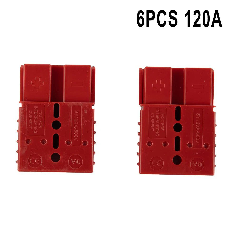 6 X FOR Anderson Type Plug Connectors 120 AMP 12-24V 6AWG DC Power Tools Wire Connector Cable Connector Terminais Multitool
6 X FOR Anderson Type Plug Connectors 120 AMP 12-24V 6AWG DC Power Tools Wire Connector Cable Connector Terminais Multitool