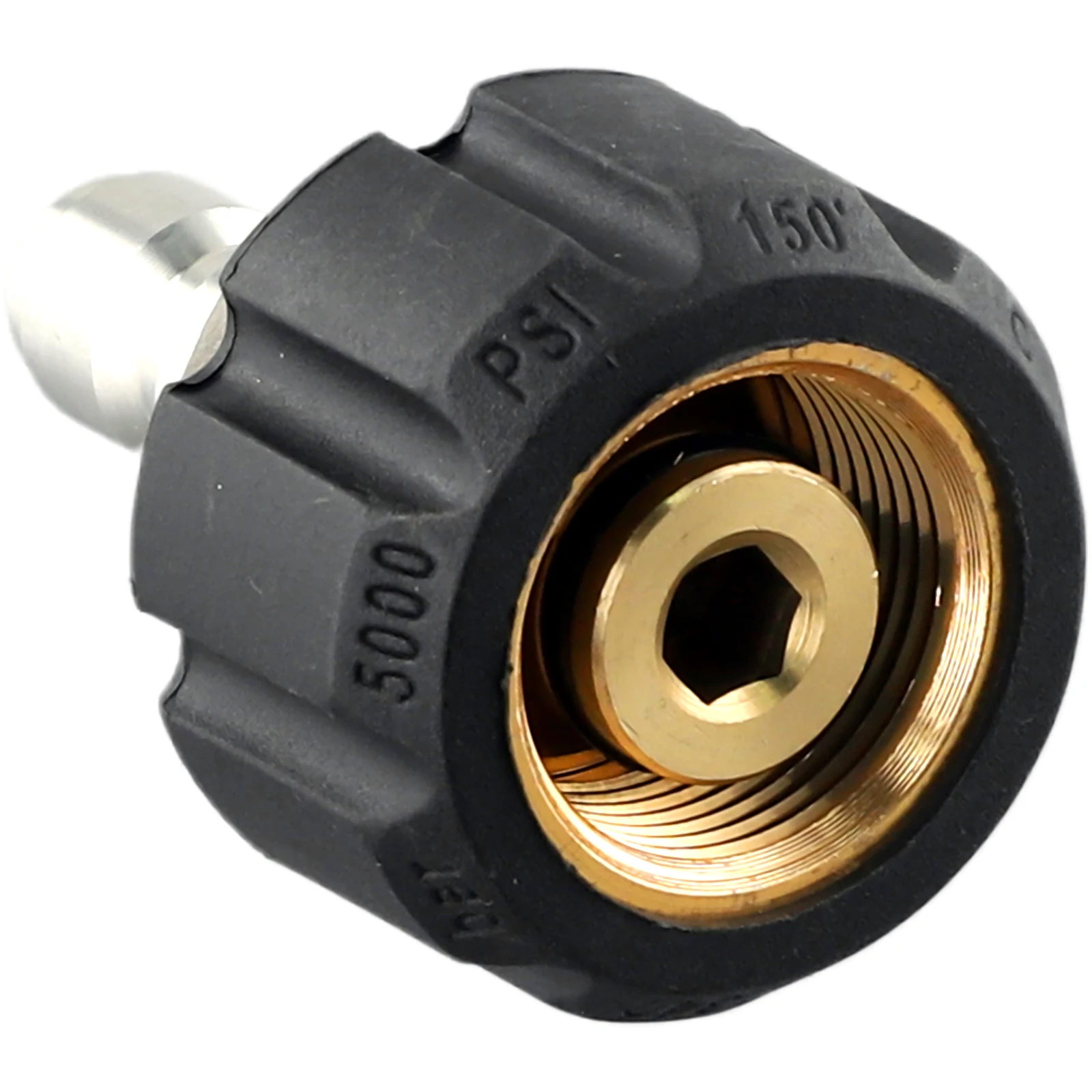 Adapter Quick Release Connector High Pressure Washers Tool Parts 1/4 Inch Durable Quick Release Quick Release Connection
Adapter Quick Release Connector High Pressure Washers Tool Parts 1/4 Inch Durable Quick Release Quick Release Connection