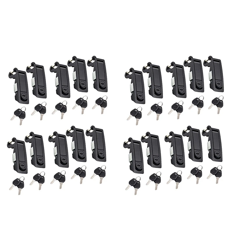 20PCS Compression Latch Flush Lever Latch Lock For Marine Car RV Door Hand Lock Adjustable Lever Latches Thickness:1-5Mm
20PCS Compression Latch Flush Lever Latch Lock For Marine Car RV Door Hand Lock Adjustable Lever Latches Thickness:1-5Mm