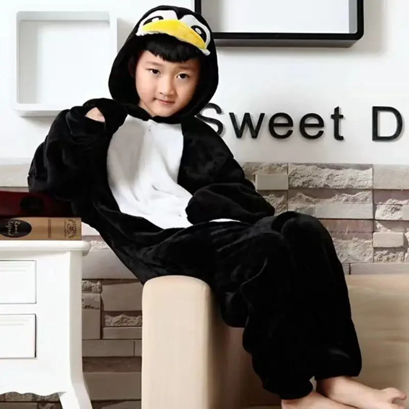 Kids Black Penguin Onesies Kigurumi Animal Anime Cartoon Pajamas Cosplay Costume Halloween Christmas Gifts
Kids Black Penguin Onesies Kigurumi Animal Anime Cartoon Pajamas Cosplay Costume Halloween Christmas Gifts