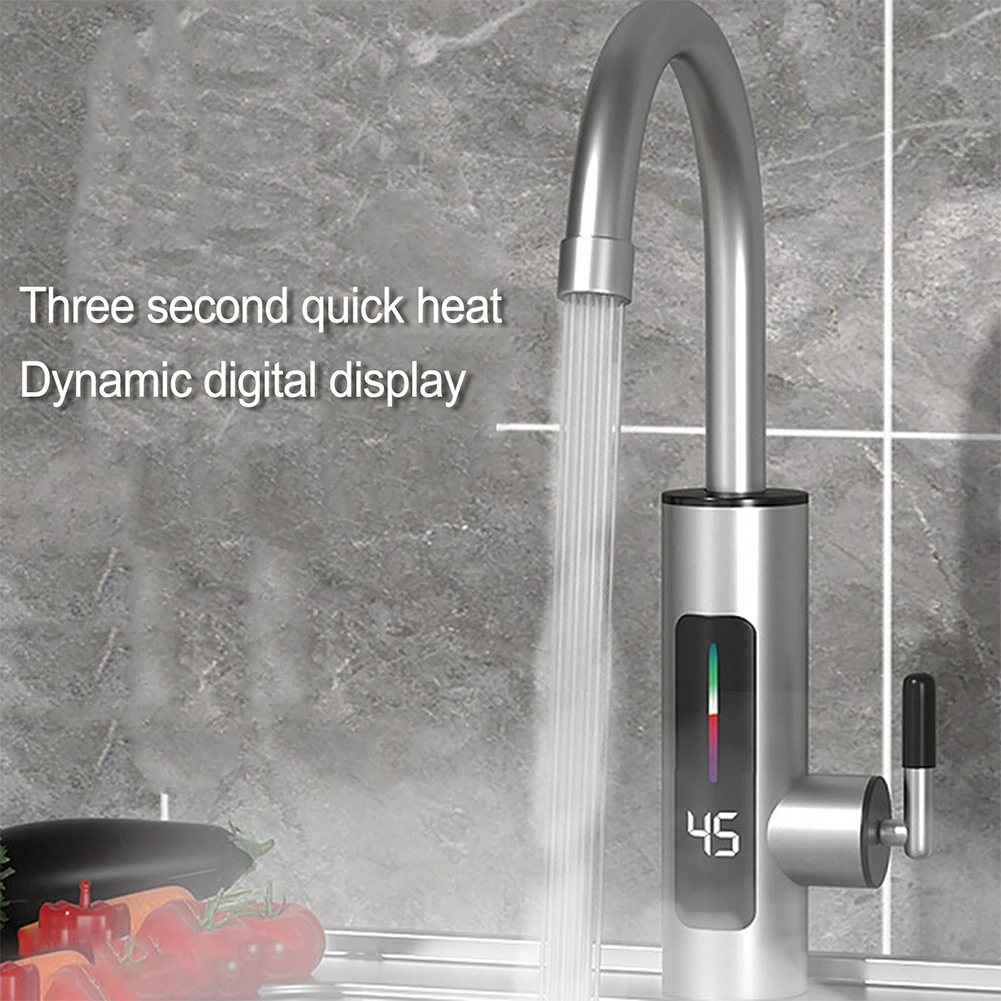 Household E3000W 360° Rotary Instant Electric Faucet Tap Hot Water Heating Tap Water Heater LED Display For Home Kitchen
Household E3000W 360° Rotary Instant Electric Faucet Tap Hot Water Heating Tap Water Heater LED Display For Home Kitchen