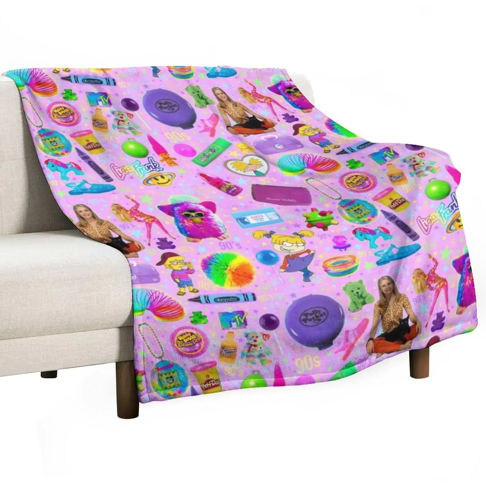 Bubblegum Nineties Throw Blanket Vintage for sofa Blankets For Baby Loose Blankets
Bubblegum Nineties Throw Blanket Vintage for sofa Blankets For Baby Loose Blankets