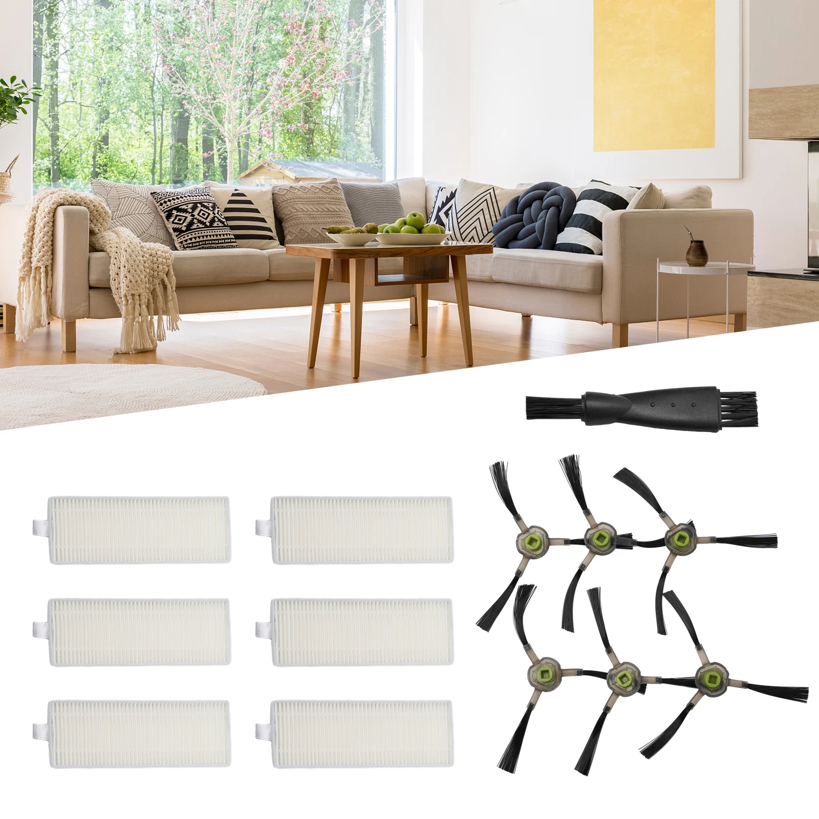 Filter Side Brush Mop Cloth For QOKP Life K2 K3 K3A K4 K5 M210 M210S M210B M213 Vacuum Cleaner Accessories Kit
Filter Side Brush Mop Cloth For QOKP Life K2 K3 K3A K4 K5 M210 M210S M210B M213 Vacuum Cleaner Accessories Kit