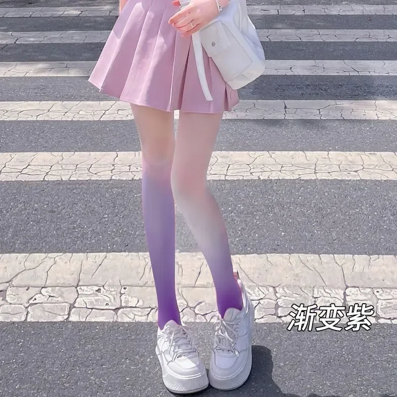 JK Girls Summer Thin Fashion Gradient Color Pantyhose Tight Female Candy Color TIghts Cute Panty-hose Lolita Stockings Womens
JK Girls Summer Thin Fashion Gradient Color Pantyhose Tight Female Candy Color TIghts Cute Panty-hose Lolita Stockings Womens