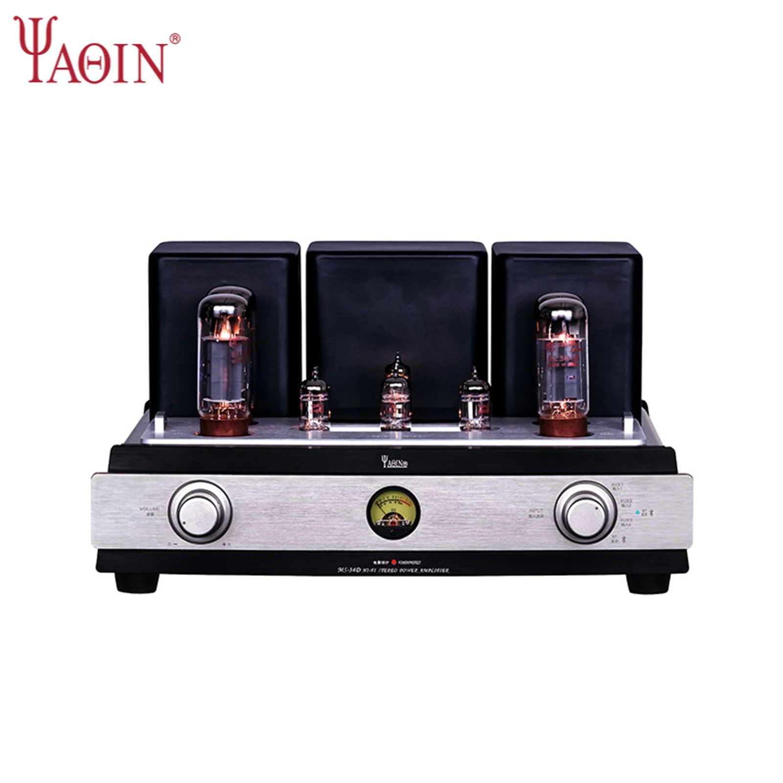 

YAQIN MS-34D Bladder Machine EL34 Vacuum Tube Bluetooth Amplifier 32W*2 Fever Hifi Hi-Fi Audio Amplifier Factory Direct Sales