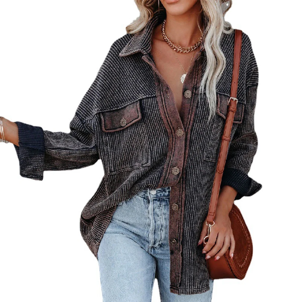 Outwear Female Womens Coat Oversize Regular Casual Daily Durable Long Sleeve Solid Color Blouse Button Down Autumn
Outwear Female Womens Coat Oversize Regular Casual Daily Durable Long Sleeve Solid Color Blouse Button Down Autumn