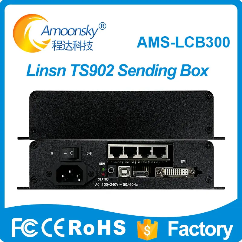 LINSN TS902 Sending Card LED Display Controller External Sending Box AMS-LCB300 Support NovaStar Colorlight Linsn Sending Card
LINSN TS902 Sending Card LED Display Controller External Sending Box AMS-LCB300 Support NovaStar Colorlight Linsn Sending Card