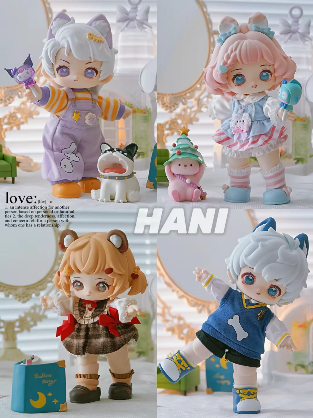 Hani Hani's First 8-point Special Body Bjd Blind Box With An Open Eye Design That Allows For Diy Interchangeable Eye Lovely
Hani Hani's First 8-point Special Body Bjd Blind Box With An Open Eye Design That Allows For Diy Interchangeable Eye Lovely