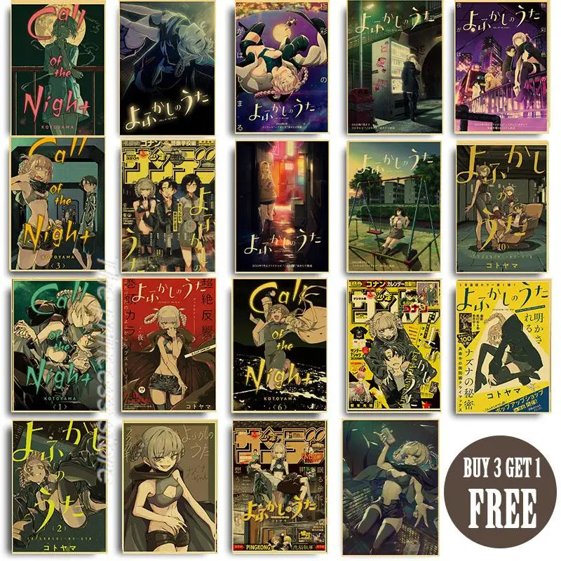 Anime Call of The Night Vintage Retro Home Decor Art Decor Painting Living Posters Vintage Painting Wall Stickers Cafe Bar
Anime Call of The Night Vintage Retro Home Decor Art Decor Painting Living Posters Vintage Painting Wall Stickers Cafe Bar