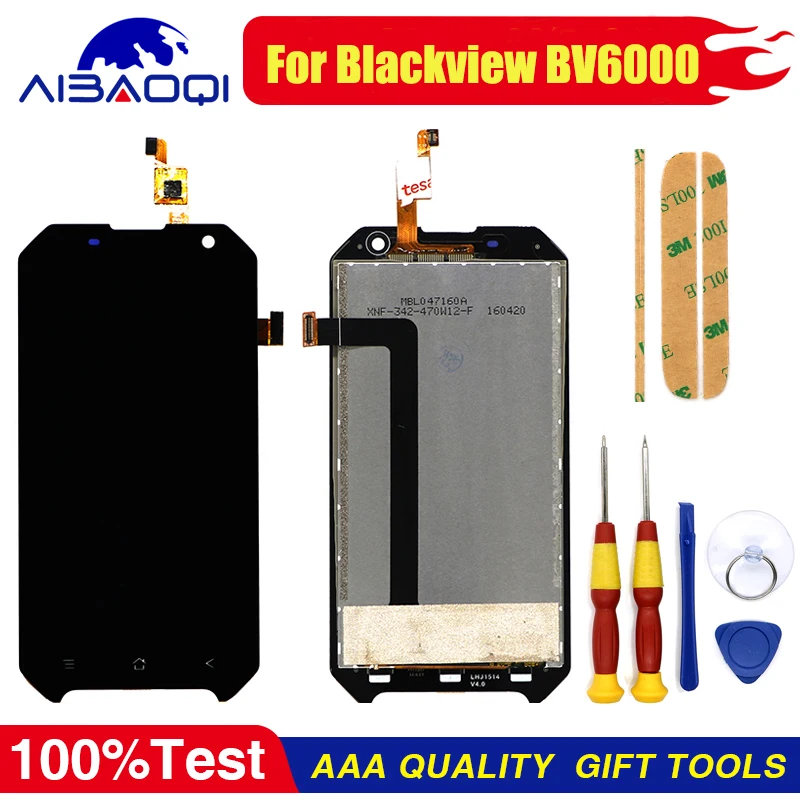 

100% Original Blackview BV6000 BV6000S LCD Display Touch Screen 1280X720 5.0 inch Replacement Parts