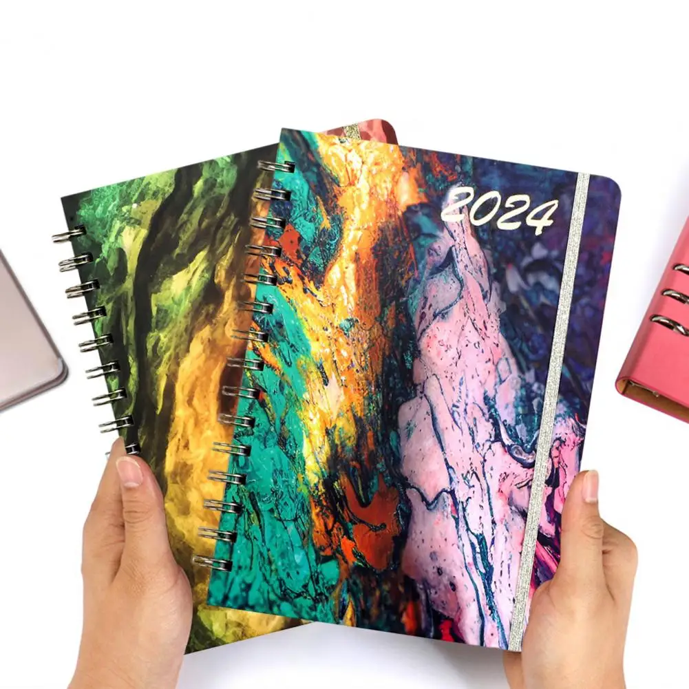 Planner Book Premium A5 Coil Ring Loose-leaf Notebook Smooth Writing Thickened Pages Monthly Planner Calendar Weekly Monthly
Planner Book Premium A5 Coil Ring Loose-leaf Notebook Smooth Writing Thickened Pages Monthly Planner Calendar Weekly Monthly