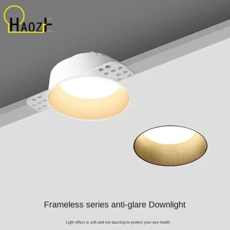 Haoze Frameless Recessed LED Downlight Borderless Embedded Ceiling Lamp Living room Corridor Bedroom Dimmable Floodlight
Haoze Frameless Recessed LED Downlight Borderless Embedded Ceiling Lamp Living room Corridor Bedroom Dimmable Floodlight