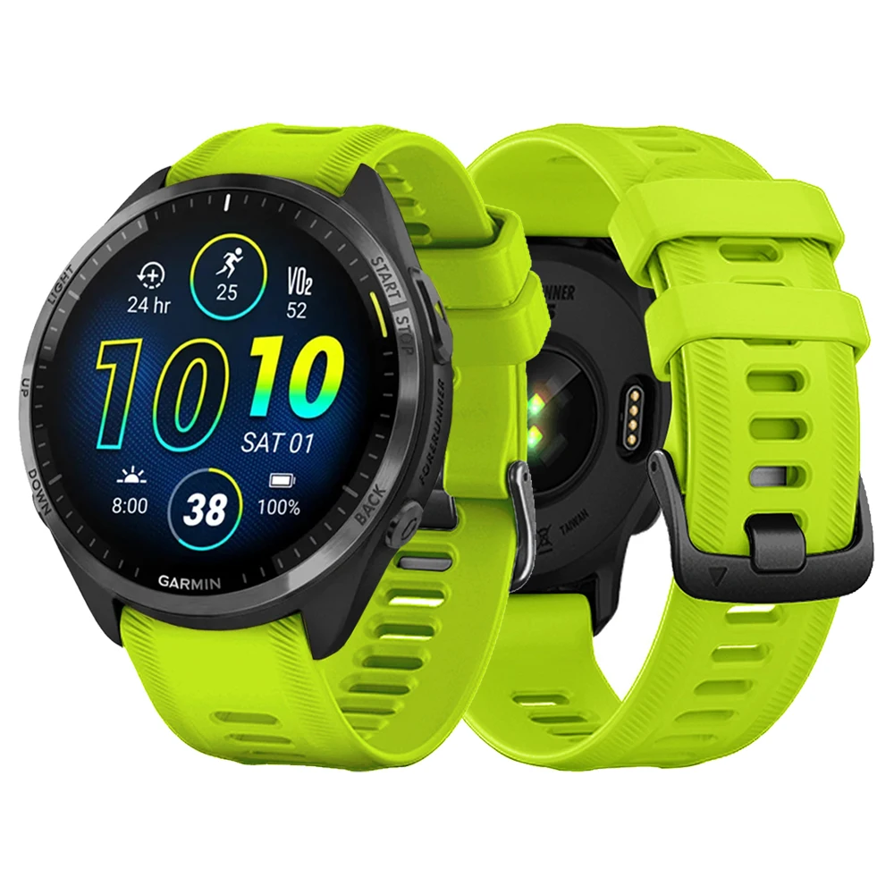 Soft silicone strap For Garmin Forerunner 965 Sport Watch Band Replacement Wristband Bracelet Accessories
Soft silicone strap For Garmin Forerunner 965 Sport Watch Band Replacement Wristband Bracelet Accessories