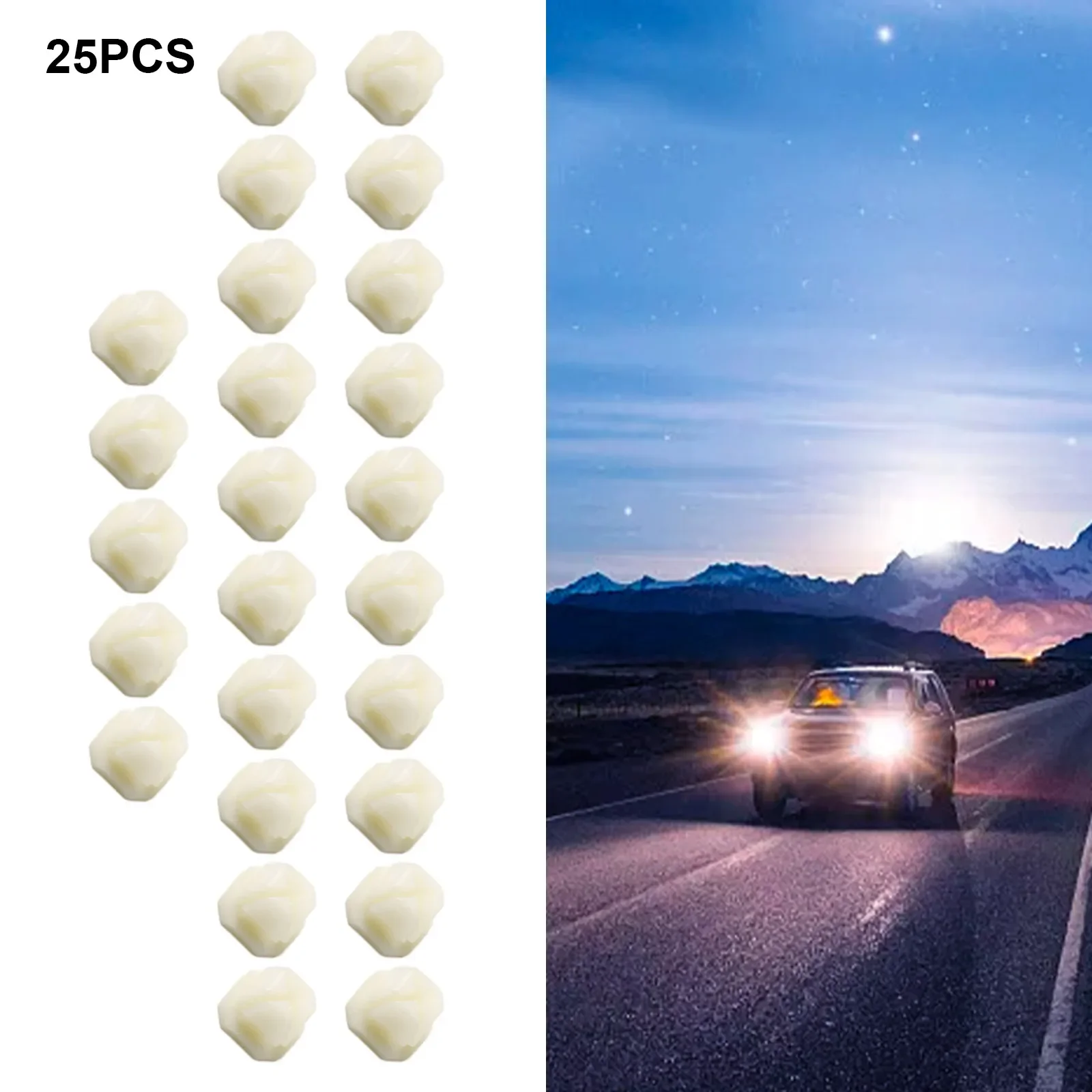 25x Auto Retainer Clamp Fit Car Headlight Mounting Grille Screw Size Grommet Nut Clip Fastener Fit 5/16" Square Hole
25x Auto Retainer Clamp Fit Car Headlight Mounting Grille Screw Size Grommet Nut Clip Fastener Fit 5/16" Square Hole