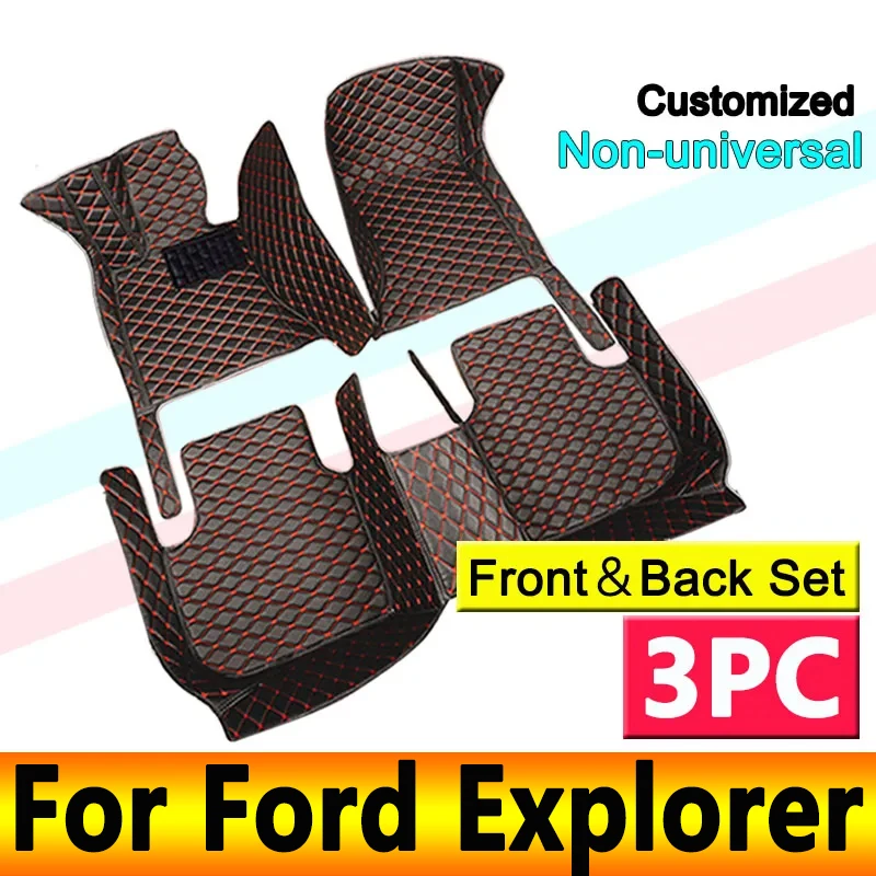 Car floor mats for Ford Explorer 2006 2007 2008 2009 2010 2011 2012 2013 2014 2015 Custom auto foot Pads automobile carpet cover
Car floor mats for Ford Explorer 2006 2007 2008 2009 2010 2011 2012 2013 2014 2015 Custom auto foot Pads automobile carpet cover