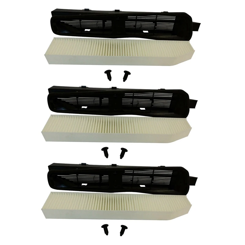 3X Cabin Air Housing And Filter Kit 82208300 Fit For Jeep Grand Cherokee 1999-2010
3X Cabin Air Housing And Filter Kit 82208300 Fit For Jeep Grand Cherokee 1999-2010