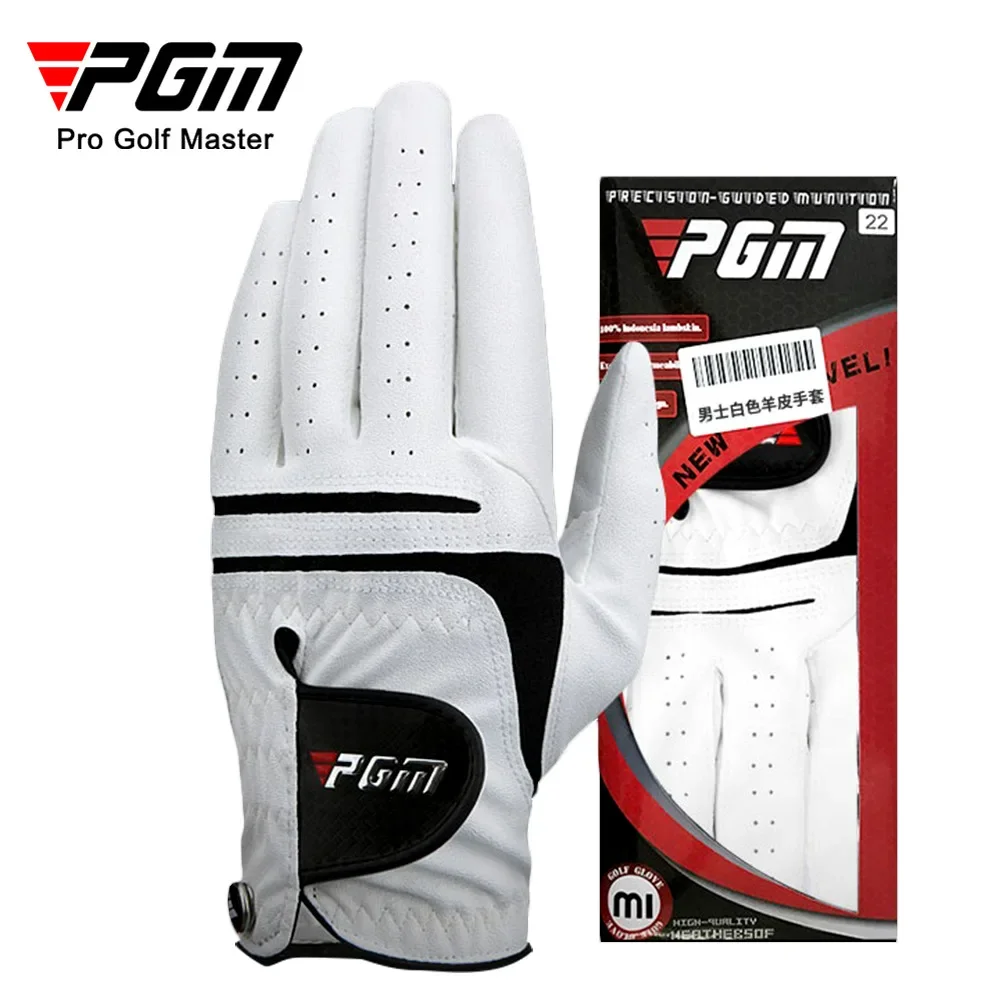 PGM Sheepskin Golf Gloves Men's Sports Gloves Breathable and Non slip Single 1pcs
PGM Sheepskin Golf Gloves Men's Sports Gloves Breathable and Non slip Single 1pcs