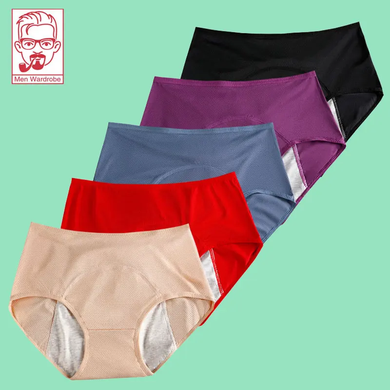Women's Underwear Pure Cotton Antibacterial Physical Pant Big Yards Pants Cotton In The Waist Leakproof Period Underwear
Women's Underwear Pure Cotton Antibacterial Physical Pant Big Yards Pants Cotton In The Waist Leakproof Period Underwear