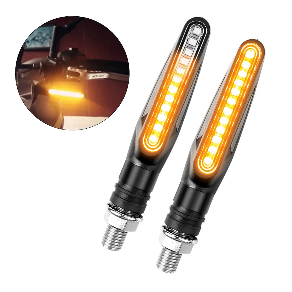 2pcs Motorcycle Modification Accessories Motorcycle Light Running Water Turn Signal Bar 12LED Sequential Signal Light Indicator
2pcs Motorcycle Modification Accessories Motorcycle Light Running Water Turn Signal Bar 12LED Sequential Signal Light Indicator