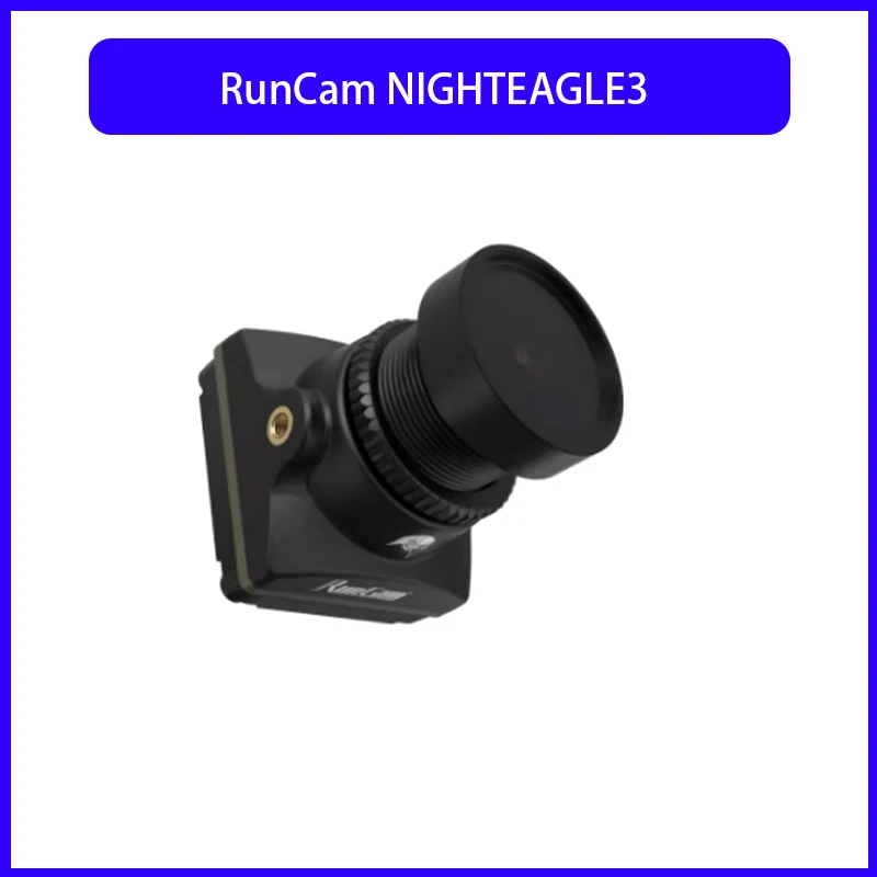 

RunCam Night Eagle 3 V2 1500TVL 8.5g Ultra Light FOVD NTSC/PAL CMOS FPV Starlight Night Vision Camera for FPV RC Drone