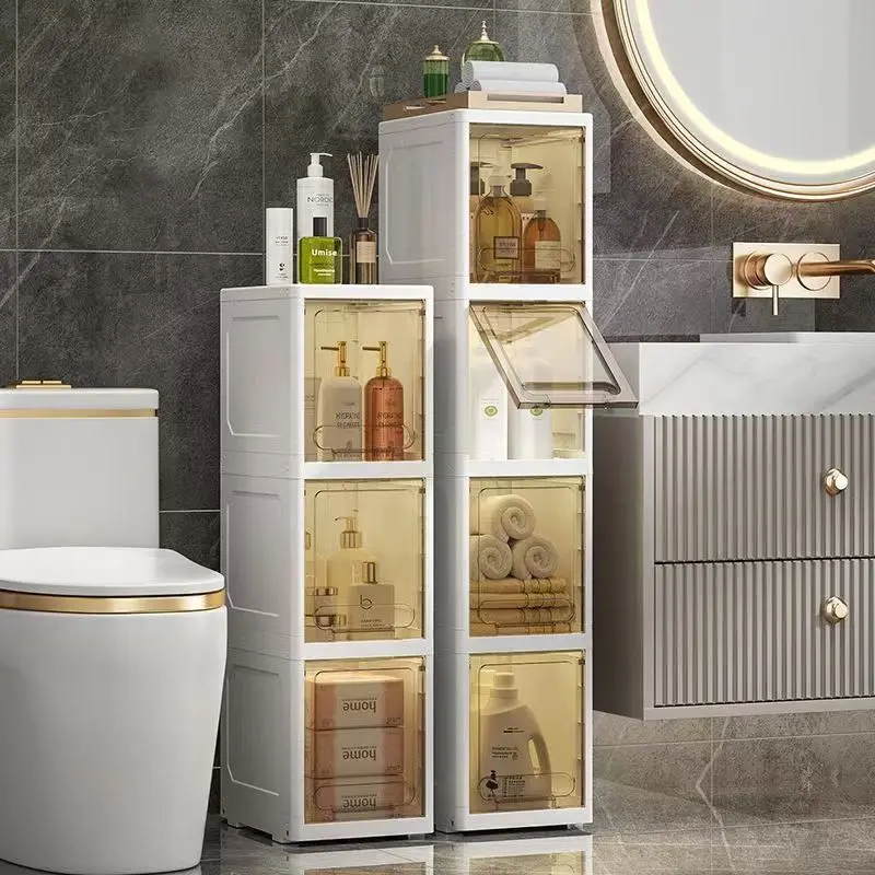 2-6 Tier Slot Drop Belt Wheel Cart Large Storage Cabinet Bathroom Shelf Gap Waterproof Transparent Visible Box Bedside Table
2-6 Tier Slot Drop Belt Wheel Cart Large Storage Cabinet Bathroom Shelf Gap Waterproof Transparent Visible Box Bedside Table