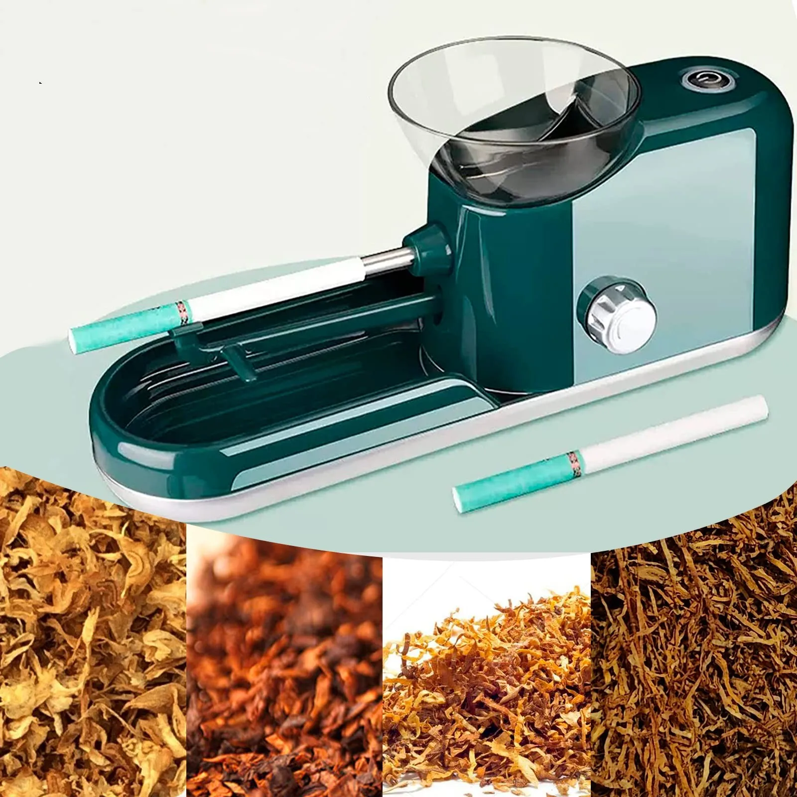 CRUSHER 6.5/8mm Tube Electric Cigarette Rolling Machine Automatic Tobacco Injector Maker Roller Grinder Making Cigarette Device
CRUSHER 6.5/8mm Tube Electric Cigarette Rolling Machine Automatic Tobacco Injector Maker Roller Grinder Making Cigarette Device