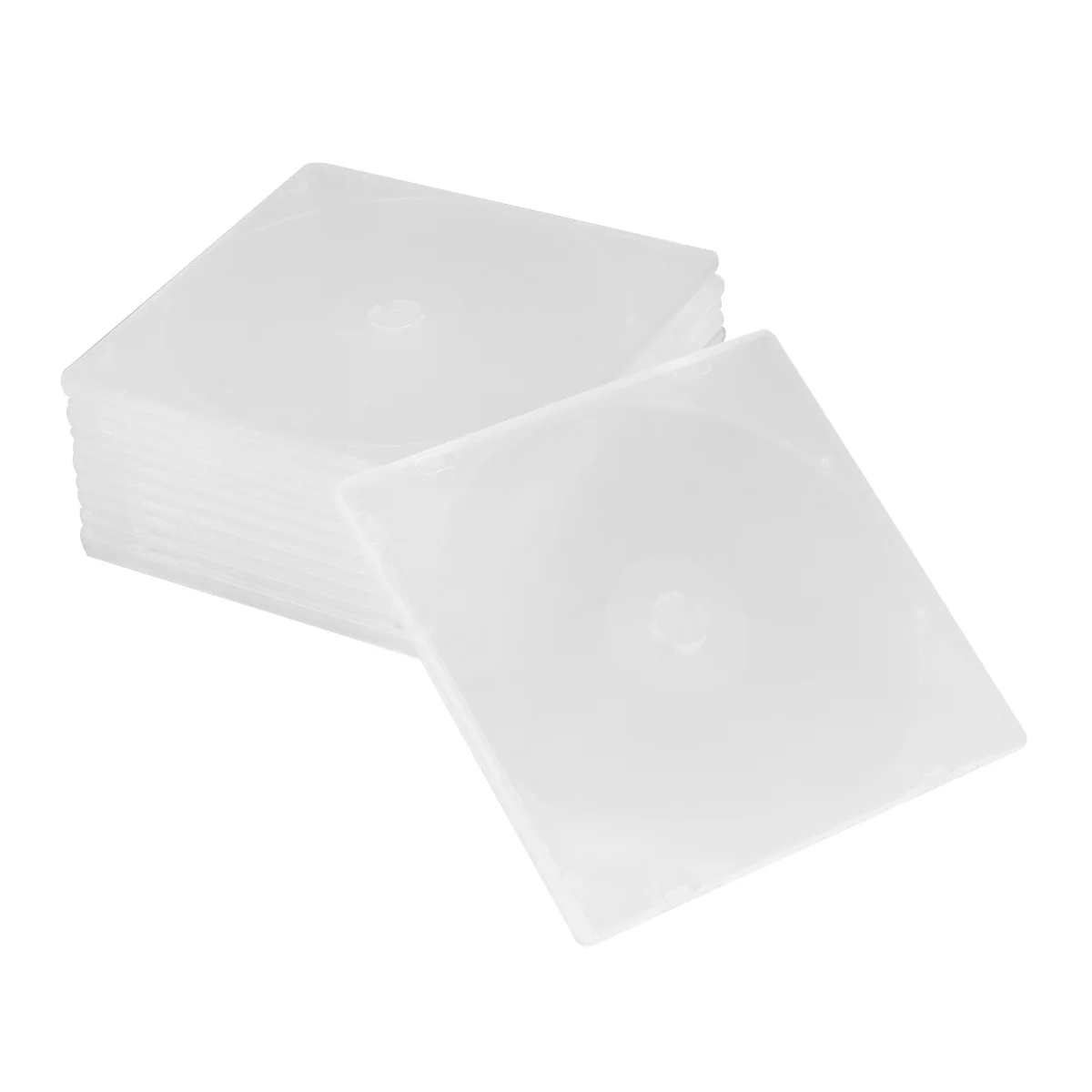 Ultrathin DVD Case Transparent CD Package Portable CD Storage Box For Home Cinema Film Pluggable Cover CD Case (White)
Ultrathin DVD Case Transparent CD Package Portable CD Storage Box For Home Cinema Film Pluggable Cover CD Case (White)