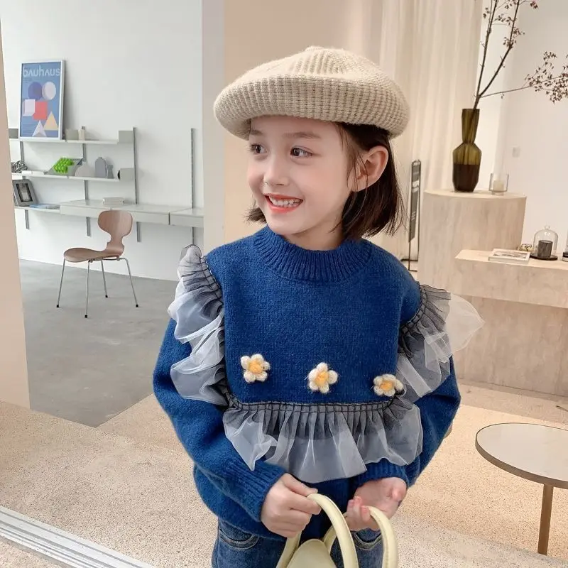 Girls Sweater Wool Coat Knitting 2022 Flowers Thicken Warm Winter Autumn Toddler Cottons Children's Clothing
Girls Sweater Wool Coat Knitting 2022 Flowers Thicken Warm Winter Autumn Toddler Cottons Children's Clothing