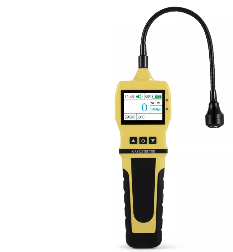 Portable Industrial Gas Leak Detector Combustible Gas LPG/CH4/Natural/Coal 2 in 1 Refrigerant Leak Detector Freon Gas
Portable Industrial Gas Leak Detector Combustible Gas LPG/CH4/Natural/Coal 2 in 1 Refrigerant Leak Detector Freon Gas