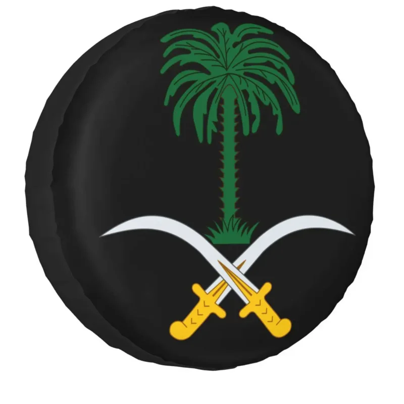 Emblem Of Saudi Arabia Spare Wheel Tire Cover Universal for Grand Cherokee Jeep SUV Camper Vehicle Accessories 14" 15" 16" 17"
Emblem Of Saudi Arabia Spare Wheel Tire Cover Universal for Grand Cherokee Jeep SUV Camper Vehicle Accessories 14" 15" 16" 17"