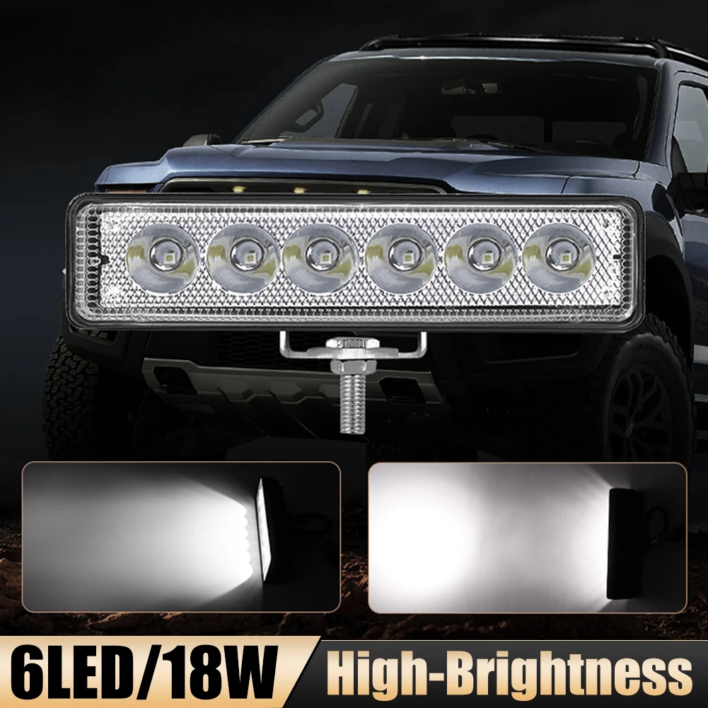 Universal Work Light Bar 12V 24V Auxiliary Lamp 6LED Single Rod Pod Spot Light Fog Lamp For Car Truck Off-road ATV Accessories
Universal Work Light Bar 12V 24V Auxiliary Lamp 6LED Single Rod Pod Spot Light Fog Lamp For Car Truck Off-road ATV Accessories
