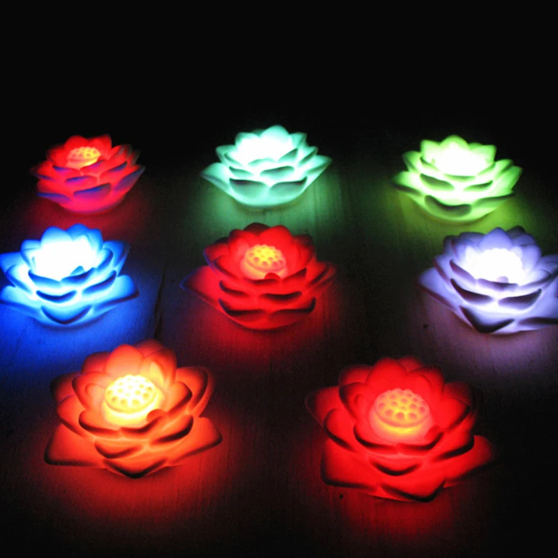 Romantic Lotus Flower Night Light Color Changing Lotus Flower Multicolor LED Night Light Romantic Love Mood Lamp Home Decoration
Romantic Lotus Flower Night Light Color Changing Lotus Flower Multicolor LED Night Light Romantic Love Mood Lamp Home Decoration