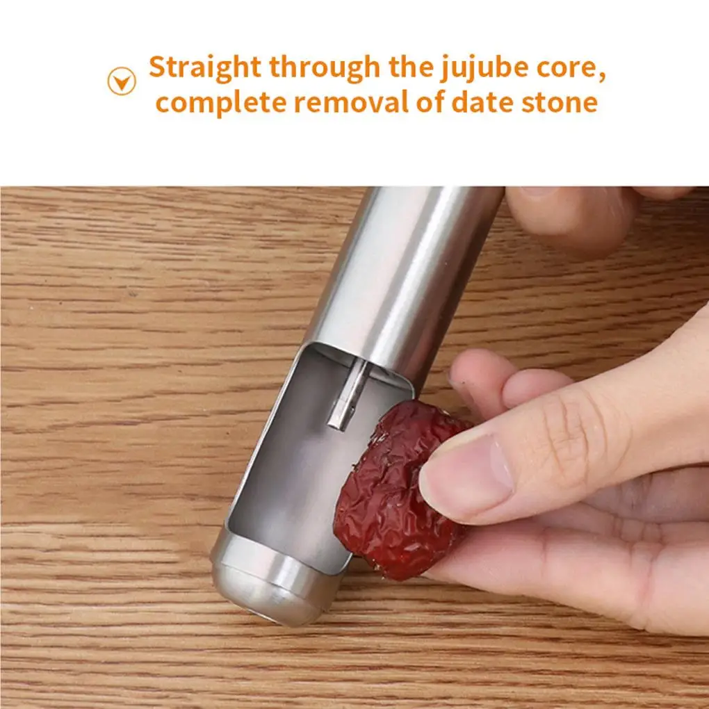 Cherry Corer Stainless Steel Cherry Pitters For Fruit Red Jujube Cherry Core Remover Kitchen Accessories
Cherry Corer Stainless Steel Cherry Pitters For Fruit Red Jujube Cherry Core Remover Kitchen Accessories