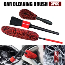 3pcs Car Wheel Cleaning Brush Soft Synthetic Wool Tire Rim Scrubber Brush Scratch-Free Car Dirt Dust Cleaning Tools Set
3pcs Car Wheel Cleaning Brush Soft Synthetic Wool Tire Rim Scrubber Brush Scratch-Free Car Dirt Dust Cleaning Tools Set