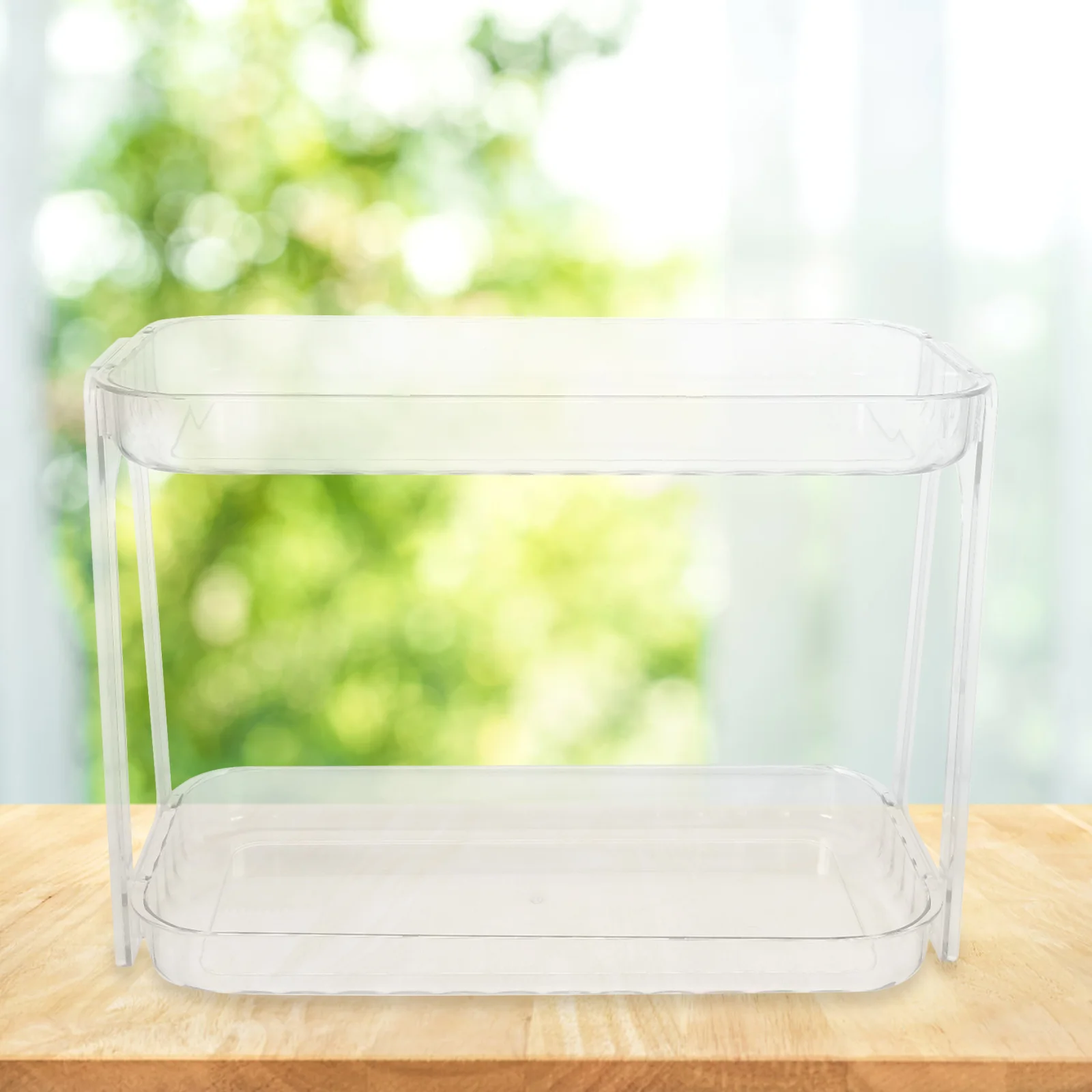 Transparent Bathroom Shelves Holder Vanity Organizer Storage Shelf Rack The Pet Double-layer Makeup Accessories Desk
Transparent Bathroom Shelves Holder Vanity Organizer Storage Shelf Rack The Pet Double-layer Makeup Accessories Desk
