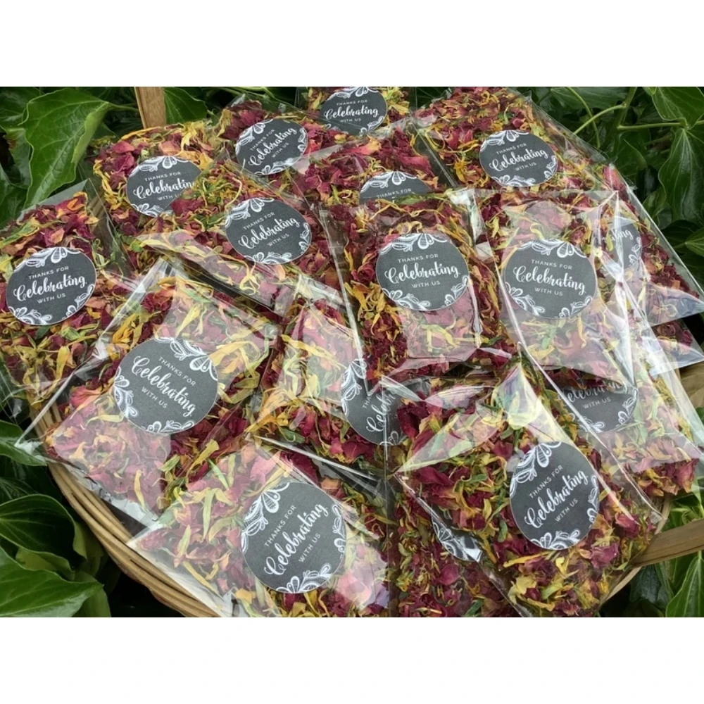 Custom Biodegradable Confetti Thankyou for Celebrating with Us, Personalized Black and White Wedding Throws, Red Rose, 25PCs
Custom Biodegradable Confetti Thankyou for Celebrating with Us, Personalized Black and White Wedding Throws, Red Rose, 25PCs