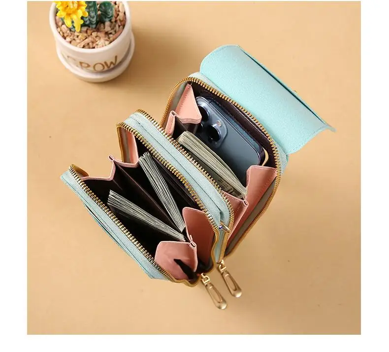 Mobile Phone Bag Touch Screen Female Cross Body Korean Version of Mobile Phone Multi Function Key Zipper Vertical Model Key case 8 Mallzona S70b62d74ce284a5daf5d2a3a89b20c01Z Mobile Phone Bag Touch Screen Female Cross Body Korean Version of Mobile Phone Multi Function Key Zipper Vertical Model Key case Mallzona
