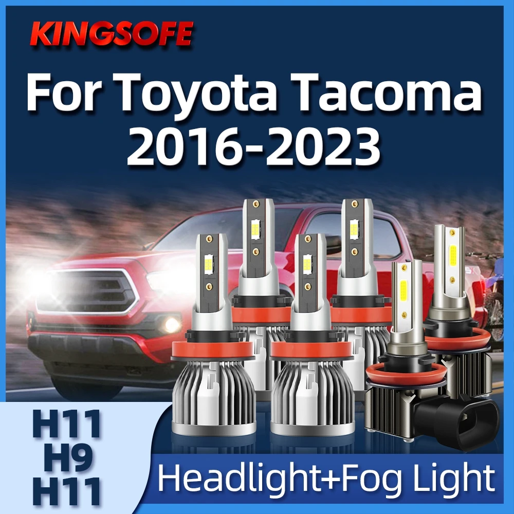 KINGSOFE 2/6Pcs H9 H11 Led Car Headlight 26000LM Turbo Auto Fog Lamp For Toyota Tacoma 2016 2017 2018 2019 2020 2021 2022 2023
KINGSOFE 2/6Pcs H9 H11 Led Car Headlight 26000LM Turbo Auto Fog Lamp For Toyota Tacoma 2016 2017 2018 2019 2020 2021 2022 2023