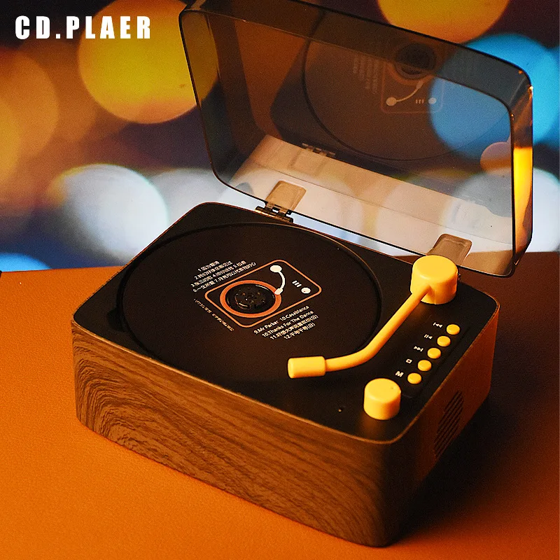 Vintage Multifunctional CD Player With High Fidelity Sound Quality Portable Charging CD Discs Listening To Albums Gifts
Vintage Multifunctional CD Player With High Fidelity Sound Quality Portable Charging CD Discs Listening To Albums Gifts