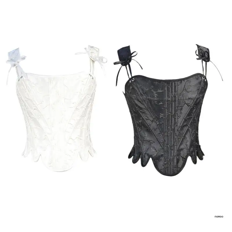 Womens Vintage Asymmetrical Hem Overbust Corset Lace-up Back Bustier Shapewear Tops Suspender Corset
Womens Vintage Asymmetrical Hem Overbust Corset Lace-up Back Bustier Shapewear Tops Suspender Corset