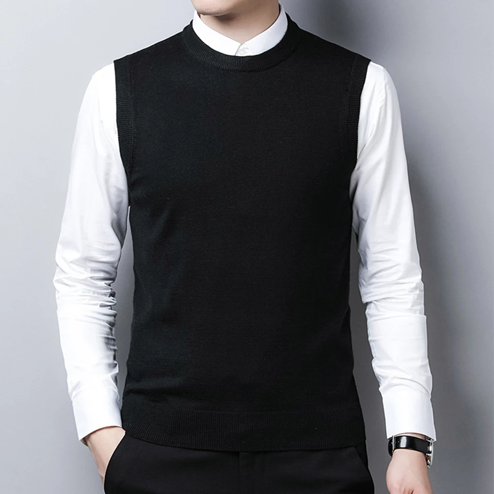 New Autumn Winter Men's Slim Fit Sweater Vest O-neck Casual Knitted Tank Tops Sleeveless Pullover Man Clothing
New Autumn Winter Men's Slim Fit Sweater Vest O-neck Casual Knitted Tank Tops Sleeveless Pullover Man Clothing