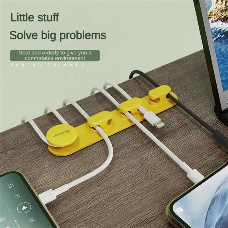 Desktop Edge Cable Clips Cable Organizer Management Bed Table Side Wire Holder Usb Charging Cable Clamp Line Fixed Clips Buckle
Desktop Edge Cable Clips Cable Organizer Management Bed Table Side Wire Holder Usb Charging Cable Clamp Line Fixed Clips Buckle