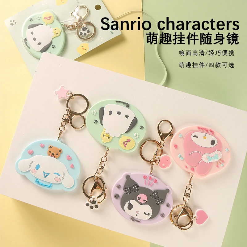 2023 New Sanrio Cinnamoroll My Melody Hello Kitty Kuromi Cute Cartoon Going Out Mirror Pendant Portable Makeup Mirror
2023 New Sanrio Cinnamoroll My Melody Hello Kitty Kuromi Cute Cartoon Going Out Mirror Pendant Portable Makeup Mirror