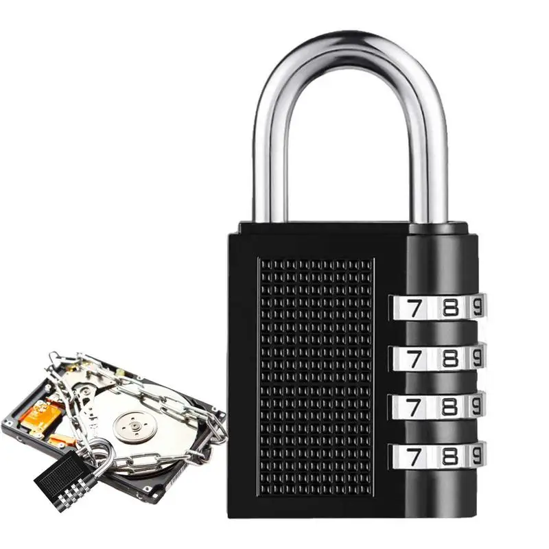4 Digit Padlock Long Shackle Outdoor Waterproof Gym Locker Lock Small Padlock Sports Locker Fence Gate Toolbox Case Hasp Storage
4 Digit Padlock Long Shackle Outdoor Waterproof Gym Locker Lock Small Padlock Sports Locker Fence Gate Toolbox Case Hasp Storage