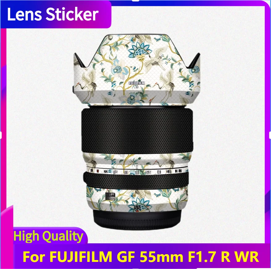 Защитная виниловая пленка для FUJIFILM GF 55 мм F1.7 R WR, защитное покрытие от царапин GF55
Защитная виниловая пленка для FUJIFILM GF 55 мм F1.7 R WR, защитное покрытие от царапин GF55