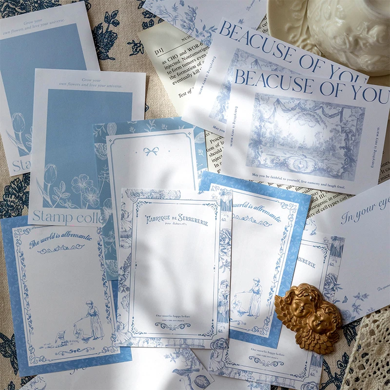 80Sheet Blues Art Scrapbooking Papers DIY Journal Album Label Paper Card Making Collage Diary Background Material Paper Supplies
80Sheet Blues Art Scrapbooking Papers DIY Journal Album Label Paper Card Making Collage Diary Background Material Paper Supplies